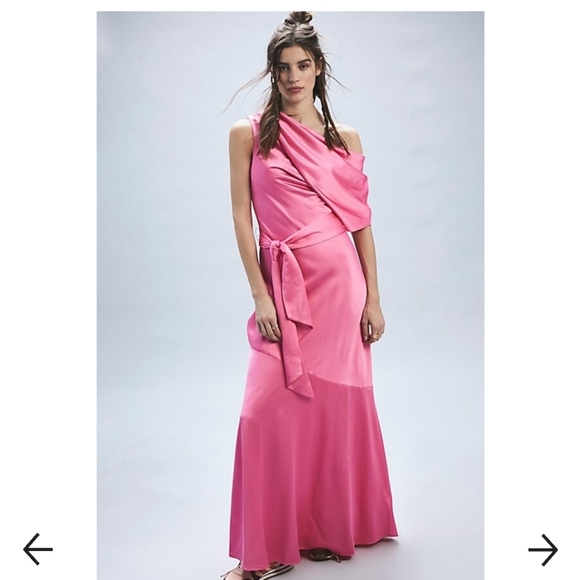 Free people ×Significant OtherOlinda Satin Column Gown - Picture 1 of 4